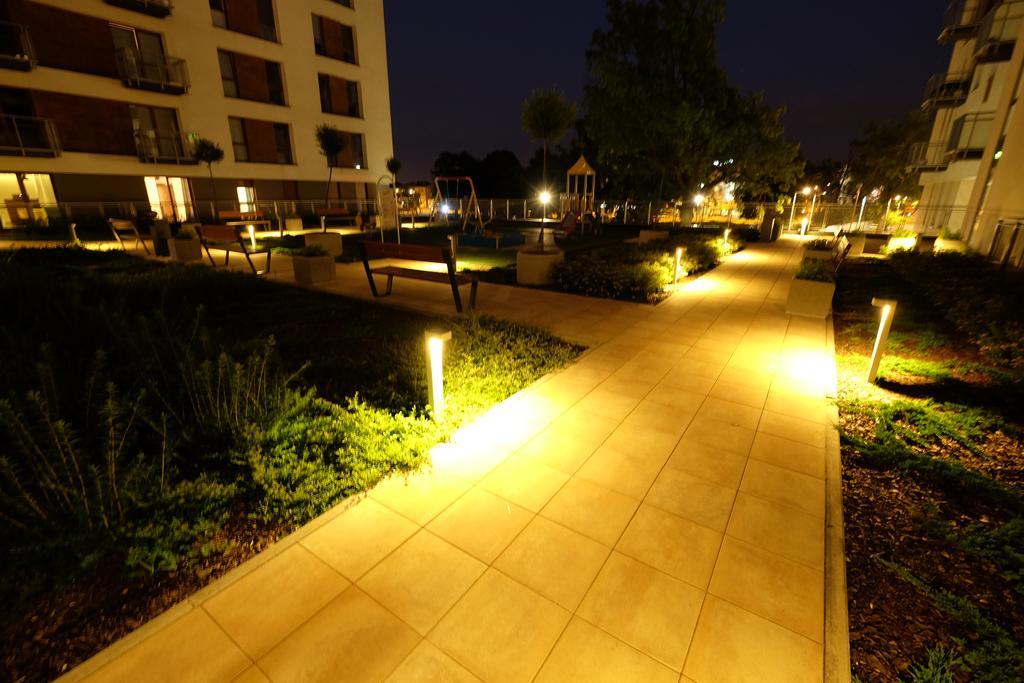 Lodz Fabryczna Apartament Eksteriør billede